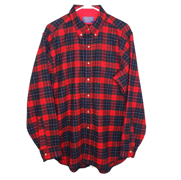 Pendleton Other - Pendleton Vintage 70s Wool Plaid Lodge Shirt